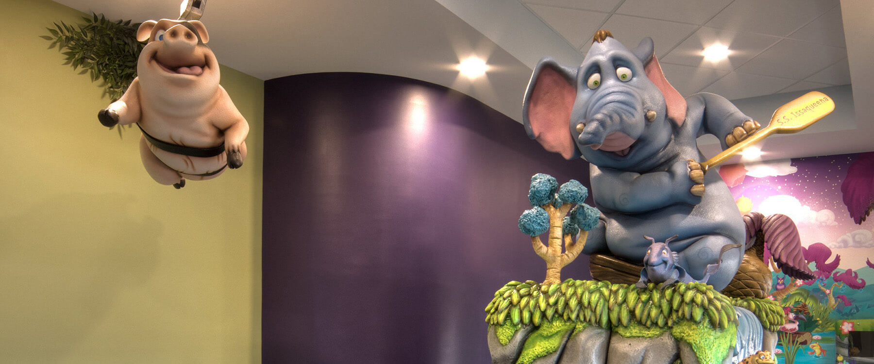 Clemson office waiting area