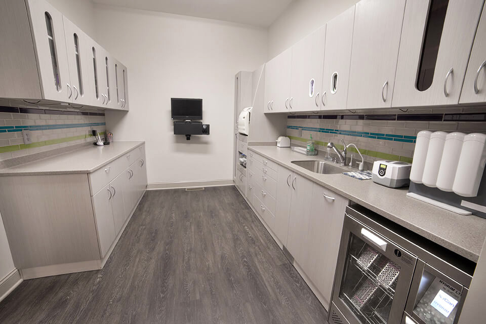 Clemson sterilization room